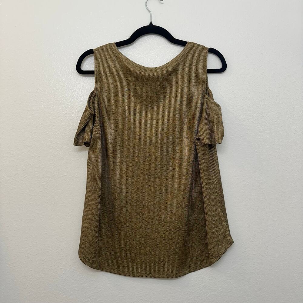INC Cold Shoulder Blouse Size L - Picture 2 of 3